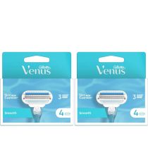 Gillette Venus Smooth Women Razor 3 Blades - Pack of 2
