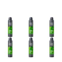 Dove Men Extra Fresh Deodorant Spray 250ml - Pack of 6