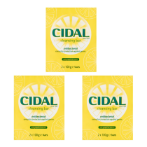 Cidal Antibacterial Cleansing Bars 2 x 100g - Pack of 3