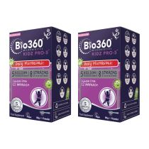 Natures Aid Bio 360 Kidz Pro-5 Daily Microbiotic Powder 90g - Pack of 2