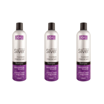 Xhc Shimmer Silver Hair Shampoo 400ml - Pack of 3