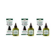 Difeel Rosemary and Mint Root Stimulator with Biotin 75ml - Pack of 3