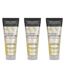 John Frieda Activating Blonde Conditioner 250ml - Pack of 3