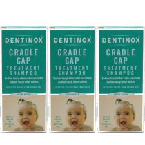 Dentinox Cradle Cap Treatment Shampoo 125ml - Pack of 3