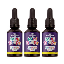 Natures Aid Mini Drops Immune Plus with Vitamin C for Kids 50ml - Pack of 3