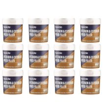 Rapide White Wood Filler Interior & Exterior Ready Mixed 470g - Pack of 12