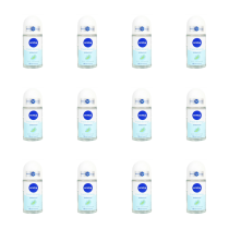 Nivea 72h Fresh Energy Antibacterial Roll On Deodorant 50ml - Pack of 12