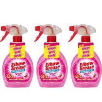 Elbow Grease Pink Blush Washing Up Liquid Spray 500ml - Pack of 3