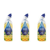 Astonish Toilet Fresh Lemon Gel Cleaner 750ml - Pack of 3