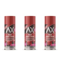 Auto Extreme Red Gloss Spray Paint  400ml - Pack of 3