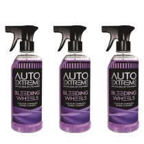 Auto Extreme Bleeding Wheels Cleaner Spray 720ml - Pack of 3
