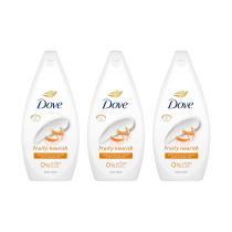 Dove Fruity Nourish Body Wash 450ml - Pack of 3