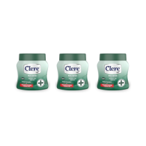 Clere Repairing Body Cream with Herbal Camphor 500ml - Pack of 3