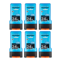 Loreal Men Expert Hydra Power Mountain Water 3 in 1 Shower Gel 300ml - Pack of 6