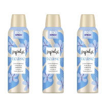 Impulse Tease Body Spray 150 ml - Pack of 3