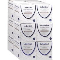 LatherKind Luxury Cream Bar Soap 3 Pack 225g - Pack of 12