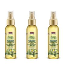 African Pride Olive Miracle Heat Protection & Shine Mist 118ml - Pack of 3