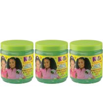 Africas Best Kids Olive Oil Smoothing & Styling Gel 426g - Pack of 3