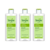 Simple Soothing Facial Toner 200ml - Pack of 3