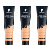Schwarzkopf Blow Dry Straightening Cream 150 ml - Pack of 3