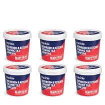 Rapide Bathroom & Kitchen Ceramic Tile Adhesive 1kg - Pack of 6