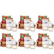 Air Wick Mulled Wine Air Freshener Plug In Kit 19ml - Pack of 6