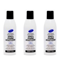 HAZ Pure Acetone Nail Polish Remover 250ml - Pack of 3