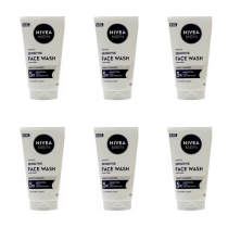 Nivea Men Vitamin Pro Complex Sensitive Face Wash 150ml - Pack of 6
