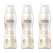 Imperial Leather Jasmine & Vanilla Foamburst Shower Gel Body Wash 200ml - Pack of 3