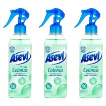Asevi Colonia Air Freshener Spray 400ml - Pack of 3