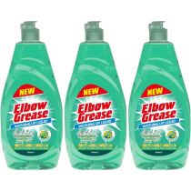Elbow Grease Eucalyptus Washing Up Liquid 600ml - Pack of 3