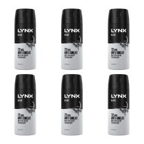 Lynx Black Dry Anti-Perspirant Deodorant 150 ML - Pack of 6