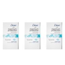 Dove Maximum Protection Original Clean Anti-Perspirant Cream Stick 45ml - Pack of 3