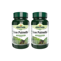 Natures Aid Saw Palmetto Standardised Vegan for Men 90 Tablets - Pack of 2