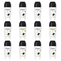 Dove Advanced Care Invisible Dry Anti-Perspirant Roll On Deodorant 50ml x 12