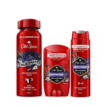 Old Spice Night Panther Bundle – 3-in-1 Shower Gel 400ml, Deodorant Stick 50ml & Body Spray 150ml