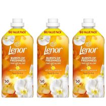 Lenor Gold Orchid Fabric Conditioner 50 Washes - Pack of 3