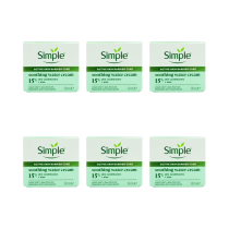 SIMPLE FACE SOOTHING WATER CREAM 50 ML - Pack of 6