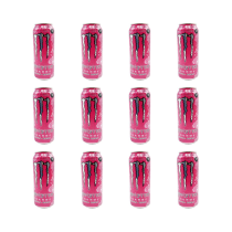 Monster Energy Drink Ultra Rosa 500ml - Pack of 12