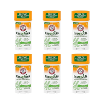 Arm & Hammer Essentials Deodorant with Natural Deodorisers 2.5 oz - Pack of 6
