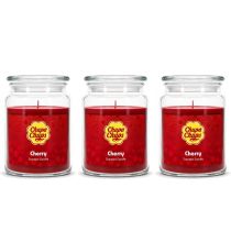 Chupa Chups Cherry Scented Jar Candle 510g - Pack of 3