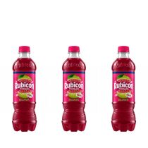 Rubicon Guava Sparkling Juice Drink 500ml - Pack of 3