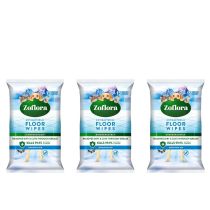 Zoflora Biodegradable Antibacterial Floor Cleaning Wipes 15 Count - Pack of 3
