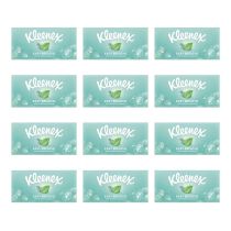 Kleenex Easy Breathe Facial Tissues 56 Sheets - Pack of 12