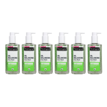 Neutrogena Oil Balancing Lime & Aloe Vera Face Wash 200ml - Pack of 6
