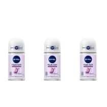 Nivea Hijab Soft Antiperspirant Roll-On 50ml - Pack of 3