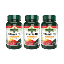 Natures Aid Vitamin D3 High Strength 1000iu 180 Tablets - Pack of 3