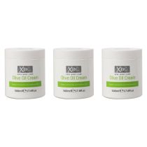XBC Olive Oil Cream Deep Moisturizing & Hydration Large Tub 500ml x 3
