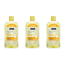 Nuage Micellar Cleansing Water Vitamin C For All Skin Types 700ML - Pack of 3