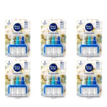 Perfect Scents Cotton Fresh Air Freshener 3 Refill 20ml Per Pack - Pack of 6